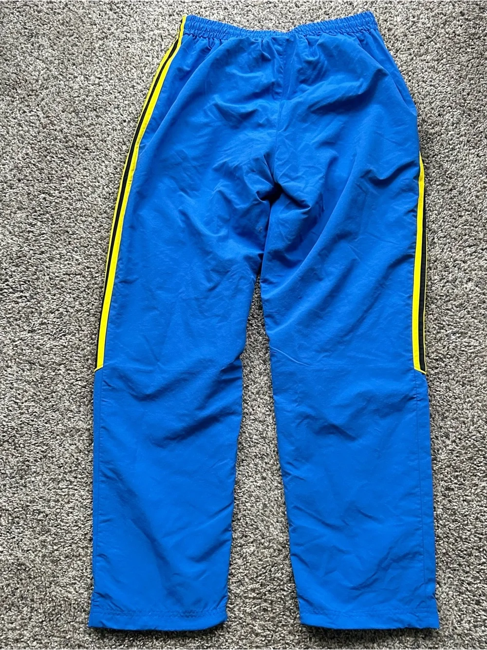 Adidas Teamgeist Moto Track GFX Men's Size Medium Windbreaker Track Pants KG2675